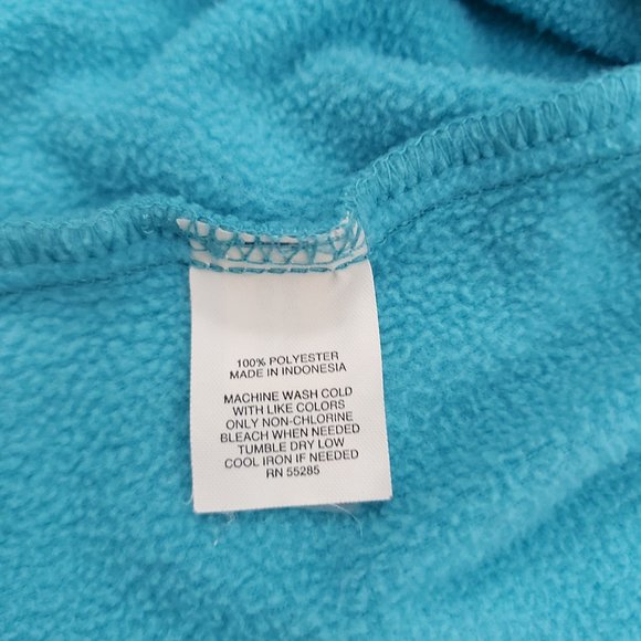 Express Sweatshirt Womens Medium Green Fleece 1/2 Zip Long Sleeve Cozy Comfy - Picture 11 of 11